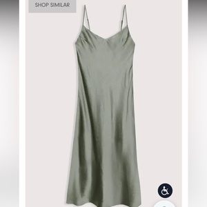 Oak & Fort Midi Silk Dress (BNWT)
